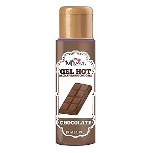 Gel Quente Aromatizante Hot Chocolate 35ml Hot Flowers - Sexshop