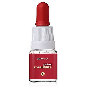 Gotas Chinesas - Esquenta e Esfria - GEL AROMATIZADO COMESTÍVEL 10ml - Sex shop