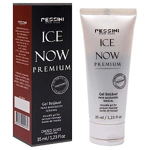 Gel Gelado Ice Now Premium Choco Suice Comestível 35 Ml