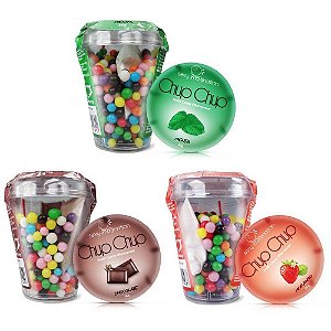 Kit 03 Sabores Chup Chup Erotic Candy Effervescent - Sexshop