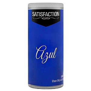 Bolinha Vaginal Excitante Satisfaction Azul 2 Capsulas Perfumadas