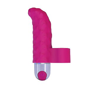 Dedeira Vibrador e Massageador de Clitóris e Seios - Finger massager