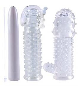 Kit vibrador personal com capas - SLIM VIBE SLEEVE KITS - Sexshop