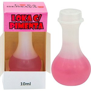 Loka com Pimenta Gel Comestível CHICLETE 10ml Loka Sensação - Sex shop