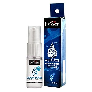 Lubrificante Aqua Loob Spray 12ml Hot Flowers - Sexshop