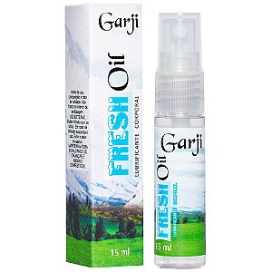 Lubrificante Gelado FRESH Oil Spray 15ml Garji - Sexshop