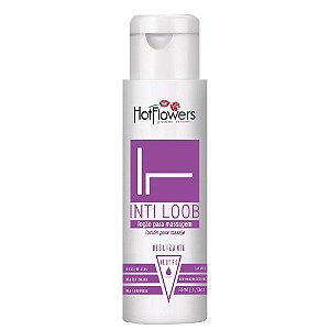 Lubrificante Íntimo Inti-Loob 35g Hot Flowers - Sexshop