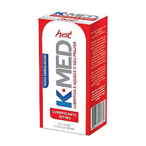 Lubrificante intimo K-med Hot 30ml - Sexshop
