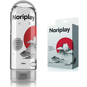 Lubrificante Noriplay - Gel para massagem oriental corpo a corpo - Sex shop