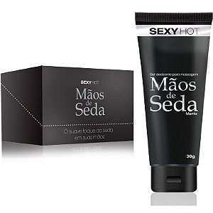 Mãos de Seda - Gel deslizante para masturbação 30g - Sexshop