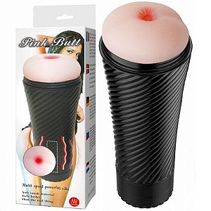 Masturbador Masculino Ânus Com capa Protetora Lanterna Pink Pussy - Baile - Sexshop