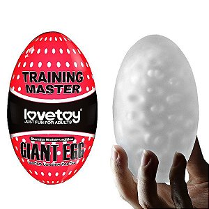 Masturbador BIG EGG Masculino gigante Estimulador Bolinhas