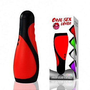 Masturbador Oral Sex Love com vibro, 30 velocidades diferentes - Sexshop