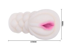 Masturbador Vagina Cyberskin Super Macia com boinhas - Sexshop