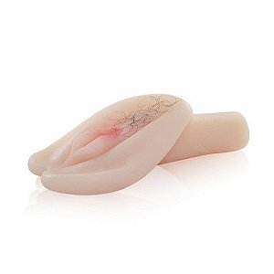 Masturbador Vagina em CyberSkin Com Vibrador - 20x12cm