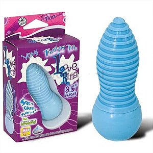 Mini cápsula vibratória com saliências - LOVE RING SOFT GRIP SURFACE - NANMA - Sexshop