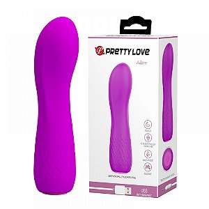 Mini Vibrador Ponto G com 10 Modos de Vibração - PRETTY LOVE ALICE ou ADAM - Sexshop