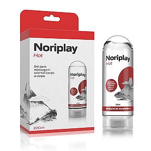 Noriplay Hot - Gel para Massagem Oriental Corpo a Corpo - Sex shop