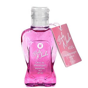 Óleo de Massagem Body Nudes Kgel Hot Espanhola 37ml - Sexshop