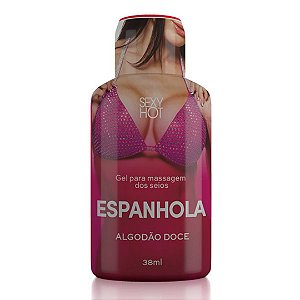 Óleo Sexo Oral beijável Espanhola - Algodão Doce 38ml - Sex shop