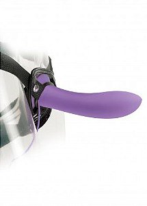 Penetrador com ventosa - FETISH FANTASY ELITE VIBRATING 4.5 DILDO - PIPEDREAM - Sexshop