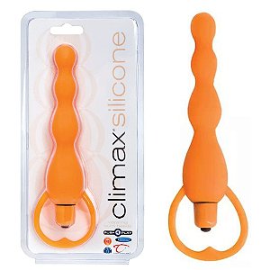 Penetrador escalonado - CLIMAX SILICONE VIBRATING BUM BEADS - TOPCO SALES - Sexshop