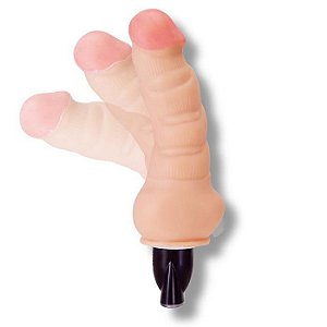 Pênis 10 vibrações e controle luminoso - GREAT HEAD - NANMA - Sexshop