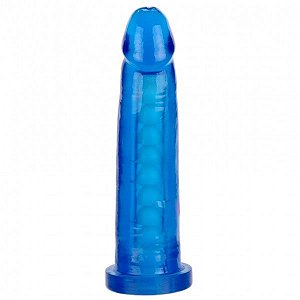 Pênis Realístico ARTICULADO Silicone Macio Azul