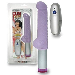 Pênis com escroto e controle remoto - PLAY PENIS LOVE TOY - NANMA - Sexshop