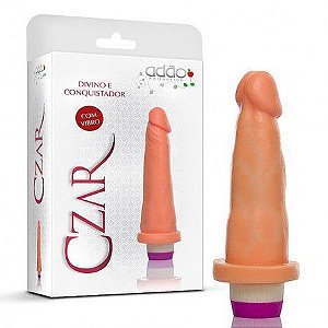 Dildo Realístico Silicone Macio 14,5 x 4 Com Vibrador Czar 6