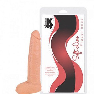 Pênis Grande e grosso macio e flexível 27x5,6 cm - Sexy shop