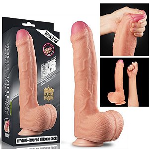 Pênis Dildo Realístico Grande 28,5 Cm Nature Cock ll - Lovetoy