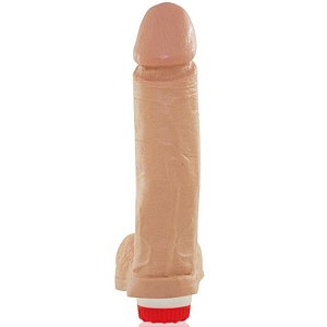 Pênis Real Peter Com Escroto e vibrador BOSS - 4x19 cm - Sex Shop