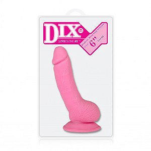 Pênis realístico LoveClone RX com ventosa de fixação - DIX - NANMA - Sexyshop