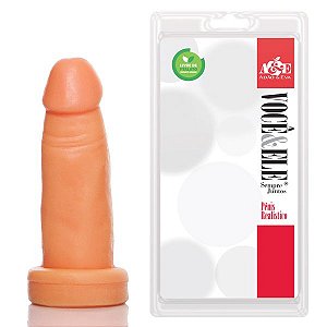 Pênis Realístico Prótese 4 Pele - Sexshop