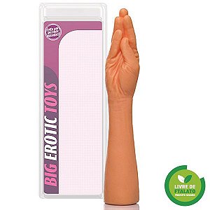 Pênis Realístico Prótese Hand Finger Pele - Sexshop