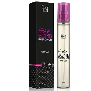 Perfume Afrodisíaco Feminino - Sex Bomb Pheromon - Sexshop