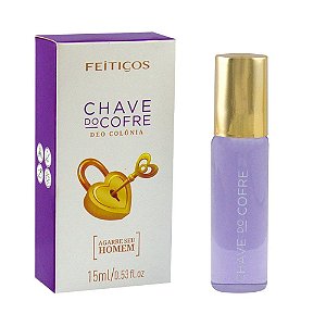Perfume Chave do Cofre Deo Colônia Spray 15ml Feitiços - Sexy shop