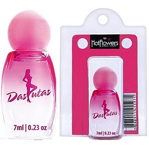 Perfume DasPutas Afrodisíaco Feminino 7ml HotFlowers - Sexshop