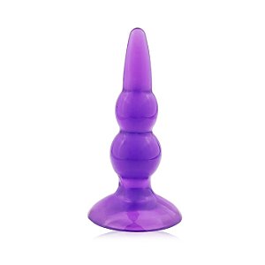 Plug Anal com Ondulações Twister - Coleção Aphrodisia - Sex shop
