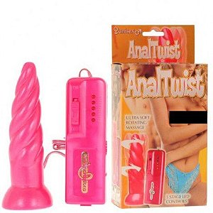 Plug anal rotativo feito em soft jelly - Sexshop