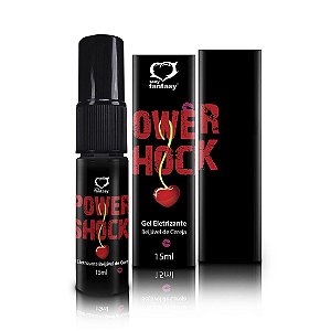 Power Shock Beijável Cereja Eletrizante 15ml SexyFantasy - Sexshop