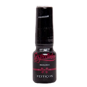 Segredinho Aromático Morango Gotas Excitantes 15ml - Sex shop