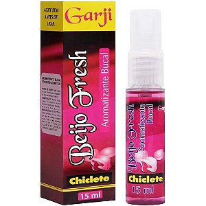 Sexo Oral Bucal CHICLETE Beijo Fresh 15ml Garji - Sex shop