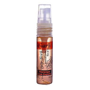 Sexo Oral Bucal MORANGO COM CANELA Beijo Fresh 15ml Garji - Sexshop