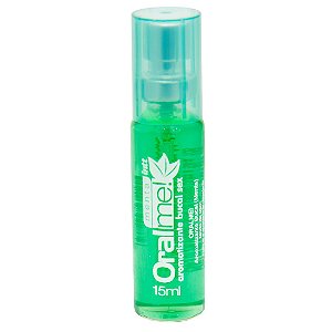 Sexo Oral Me Refrescante bucal 15ml INTT Menta - Sex shop