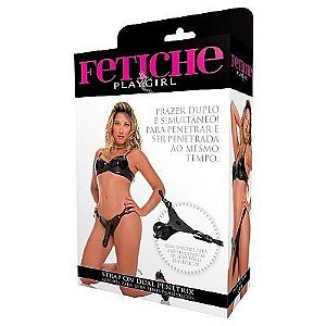 Strap On Dual Penetrix - suporte para dois pênis realísticos - Sexshop