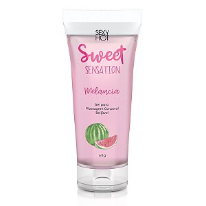 Sweet Sensation - Beijável sabor Melancia - gel siliconado