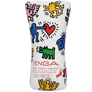 Tenga Masturbador - Keith Haring Cup Soft Tube - Sexshop