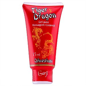 Tiger e Dragon Pomada Chinesinha 15ml Garji - Sexshop